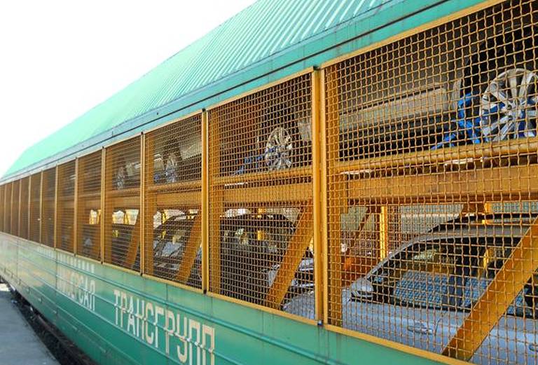 Стоимость транспортировки жд сеткой машины из Улан-Удэ в Всеволожск